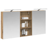 Bathroom Cabinet Set 3 pcs 140 x 14.5 x 70 cm Engineered wood 3403791