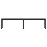 Bench Grey Sonoma 200 x 35 x 45 cm Engineered Wood 892611
