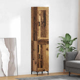 Highboard Old Wood 34.5 x 34 x 180 cm Engineered Wood 3415692