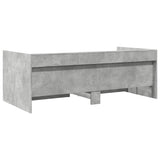 Daybed Concrete Grey Engineered Wood Single 3280856
