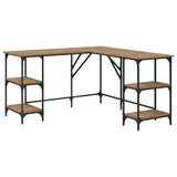 Desk Artisan Oak 139 x 139 x 75 cm Engineered Wood 882869