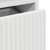 Bedside Cabinet White 49 x 36 x 61 cm Engineered wood 883474