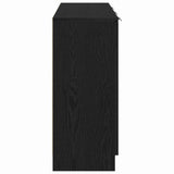 Sideboard Black Oak 90.5 x 30 x 70 cm Engineered Wood 862740