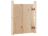 Kitchen Door MEPPEL 2 pcs Cream 50 x 9 x 82 cm Solid Pine wood 868170