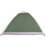 Camping Tent Dome 4-Person Green Waterproof 94762