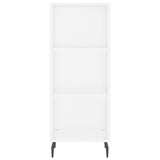 Highboard White 34,5x34x180 cm Engineered Wood 3200337
