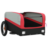 Bike Trailer Black and Red 30 kg Iron 94034