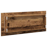 Mirror Wall-mounted Old Wood 90 x 8.5 x 37 cm Engineered Wood 875419