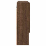 Mirror Cabinet Brown Oak 80 x 17 x 55 cm Engineered Wood 883361
