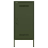 Sideboards 2 pcs Olive Green 36x39x79 cm Steel 843021