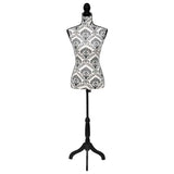 30021 Ladies bust Display bust black white