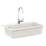 Sink White 795 x 505 mm Granite 42028391