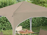 Pop-up Party Tent 194 x 194 x 245 cm Cream 42019812