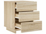 Bedside Cabinet 2 pcs Sonoma Oak 33.5 x 34.5 x 60 cm 8011428