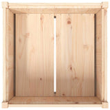 Garden Planter 70x70x70 cm Solid Wood Pine 837434