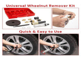 Universal Master Locking Wheel Nut Removal Tool Kit Remover With 10 Free Blades 22543253