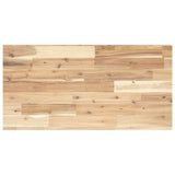 Floating Shelves 4 pcs 80x40x2 cm Untreated Solid Wood Acacia 3279398
