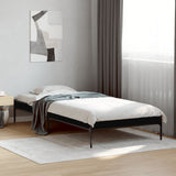 Bed Frame without Mattress Black 100x200 cm 845026