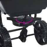 Spreader Black 82 x 46 x 75 cm PVC and Steel 42019626