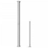 ZNTS Patio Retractable Side Awning 180x300 cm Blue 313403