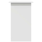 Desk White 80x45x74 cm Engineered Wood 801364