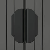 Garden Shed Light Grey 192x191x223 cm Galvanised Steel 3147438