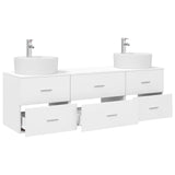 Bathroom Cabinet Set 3 pcs White 62.5 x 44.5 x 50 cm 3405867