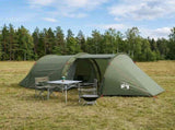 Tunnel Tent Olive Green 410 x 175 x 105 cm Polyester and Steel 42029024