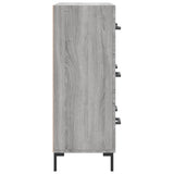 Sideboard Grey Sonoma 69.5x34x90 cm Engineered Wood 827858