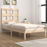Bed Frame without Mattress 90x190 cm Single Solid Wood Pine 3104443