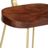 Bar Stools 2 pcs 49x43x103 cm Solid Wood Mango 4013518