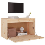 Wall Cabinet 60x30x35 cm Solid Pinewood 813445