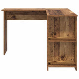 Corner Desk Old Wood 140 x 113.5 x 75 cm Engineered Wood 869560
