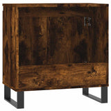 Bathroom Cabinet Smoked Oak 58x33x60 cm Engineered Wood 831593