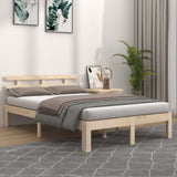 Bed Frame without Mattress Solid Wood 200x200 cm 814774