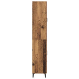 Highboard Old Wood 69.5 x 34 x 180 cm Engineered Wood 3415785