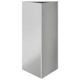Garden Planter Triangular 40x34.5x75 cm Galvanized Steel 851167
