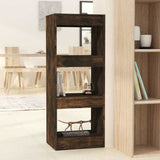 Book Cabinet/Room Divider Smoked Oak 40x30x103 cm 813587