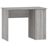 Desk Grey Sonoma 100x55x75 cm Engineered Wood 823030