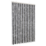 Fly Curtain Grey and Black 118x220 cm Chenille 4004881