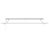 Awning Manual White 3 x 2.5 m Metal 313209