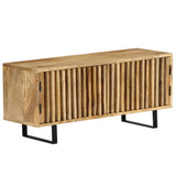 TV Cabinet 90x30x40 cm Solid Mango Wood 247896