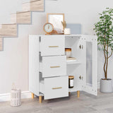 Sideboard White 69,5x34x90 cm Engineered Wood 812204