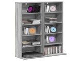 CD Cabinet 2 pcs Grey Sonoma 33 x 23.5 x 97.5 cm 8012701