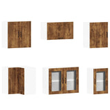 11 Piece Kitchen Cabinet Set Lucca Smoked Oak Engineered Wood 3314926