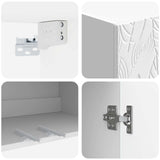 2 pcs High Gloss White 3416740