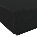 Coffee Table Black Oak 85 x 55 x 31 cm Engineered Wood 863011