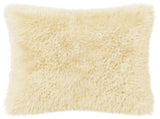 Cushion Cover 12 pcs HEERLEN Cream 50 x 50 cm PV Fleece 911088