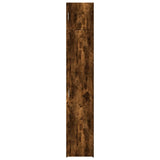 Slim Storage Cabinet Smoked Oak 40x42.5x225 cm Engineered Wood 3281277