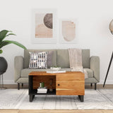 Coffee Table 80x50x40 cm Solid Wood Acacia&Engineered Wood 350633